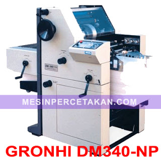 Gronhi DM340 | Mesin Nomorator-Perforator